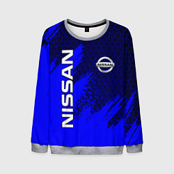 Свитшот мужской NISSAN, цвет: 3D-меланж