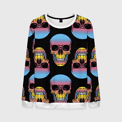 Мужской свитшот Neon skull!