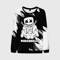 Свитшот мужской MARSHMELLO, цвет: 3D-черный