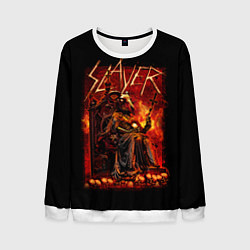 Свитшот мужской Slayer, цвет: 3D-белый