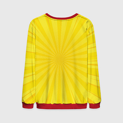 Мужской свитшот Fall Guys / 3D-Красный – фото 2