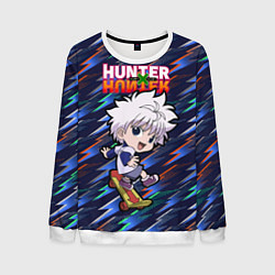 Свитшот мужской Киллуа Hunter x Hunter, цвет: 3D-белый