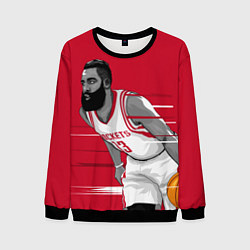 Мужской свитшот James Harden Houston Rockets