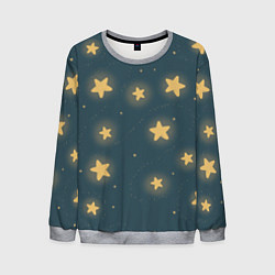 Свитшот мужской Звезды, цвет: 3D-меланж