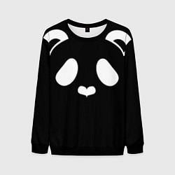Свитшот мужской Panda white, цвет: 3D-черный