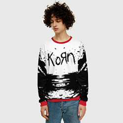 Свитшот мужской Korn, цвет: 3D-красный — фото 2
