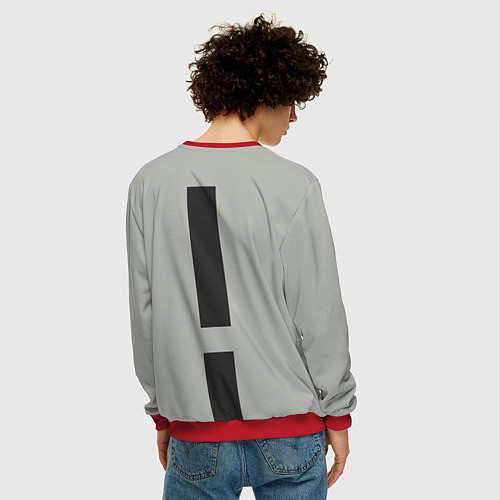 Мужской свитшот МОТ / 3D-Красный – фото 4