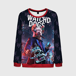 Свитшот мужской Watch Dogs: Legion, цвет: 3D-красный