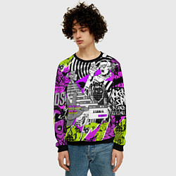 Свитшот мужской Watch Dogs: Legion, цвет: 3D-черный — фото 2