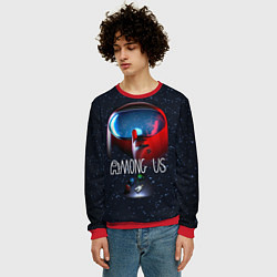 Свитшот мужской AMONG US, цвет: 3D-красный — фото 2
