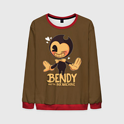 Свитшот мужской Bendy And The Ink Machine, цвет: 3D-красный