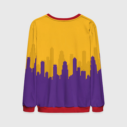Мужской свитшот LOS ANGELES LAKERS / 3D-Красный – фото 2