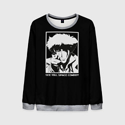 Свитшот мужской Увидимся, ковбой, цвет: 3D-меланж