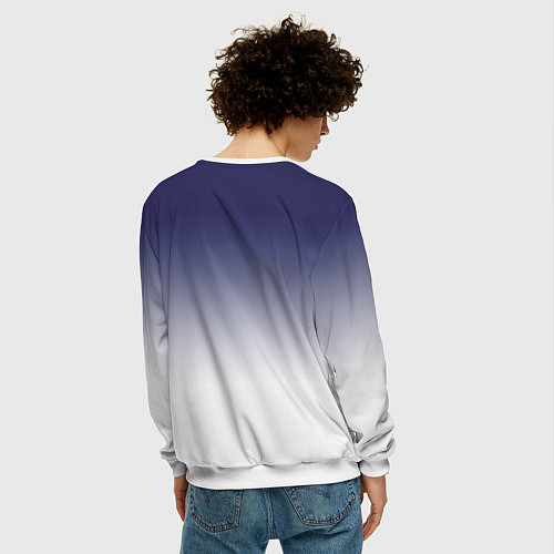 Мужской свитшот BMX / 3D-Белый – фото 4