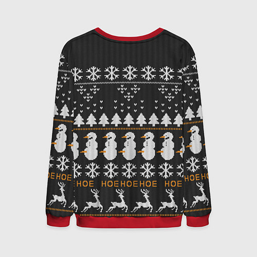 Мужской свитшот Christmas PornHub / 3D-Красный – фото 2