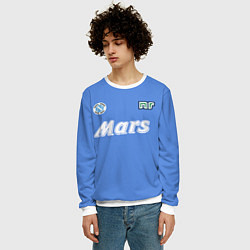 Свитшот мужской Диего Марадона Наполи, цвет: 3D-белый — фото 2