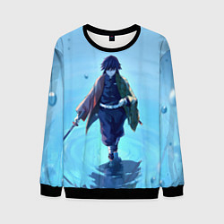 Свитшот мужской ГИЮ ТОМИОКА, цвет: 3D-черный