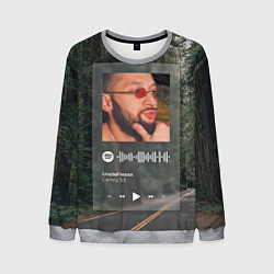 Свитшот мужской Camry 3 5 Spotify - QR, цвет: 3D-меланж