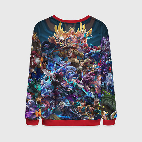Мужской свитшот Mobile Legends Z / 3D-Красный – фото 2