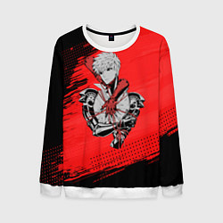Свитшот мужской Генос One Punch Man, цвет: 3D-белый