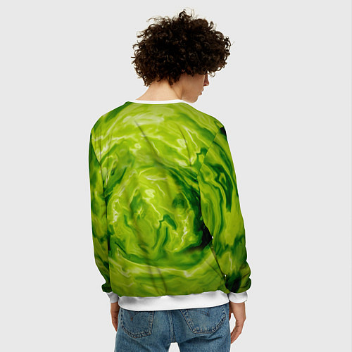 Мужской свитшот Репер - OG Buda / 3D-Белый – фото 4