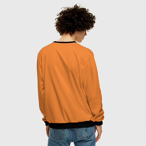 Мужской свитшот Хьюстон, у нас проблемы! / 3D-Черный – фото 4