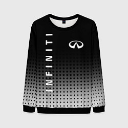 Свитшот мужской Infiniti, цвет: 3D-черный