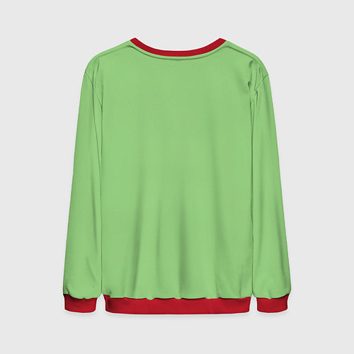 Мужской свитшот Avo - cat - o / 3D-Красный – фото 2