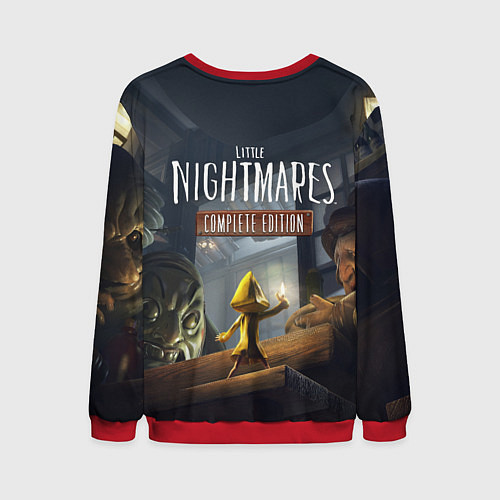 Мужской свитшот Little Nightmares 2 / 3D-Красный – фото 2