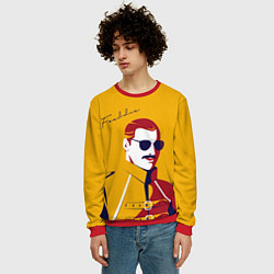 Свитшот мужской QUEEN FREDDY, цвет: 3D-красный — фото 2