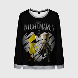 Мужской свитшот Little Nightmares II love