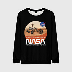 Свитшот мужской NASA - Perseverance, цвет: 3D-черный