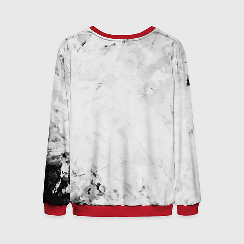 Мужской свитшот Gothic crows / 3D-Красный – фото 2