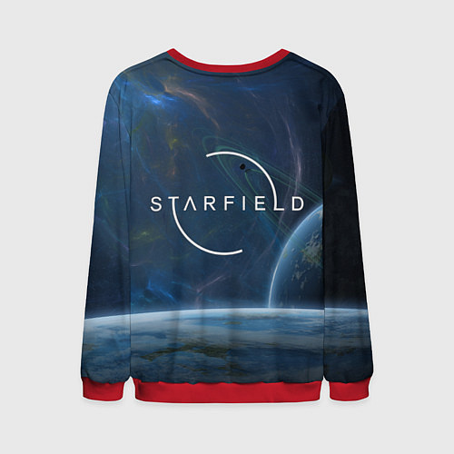 Мужской свитшот Starfield / 3D-Красный – фото 2