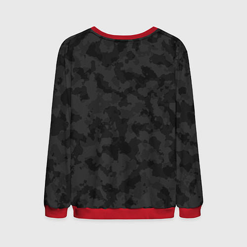 Мужской свитшот СПЕЦ КАМУФЛЯЖ / 3D-Красный – фото 2