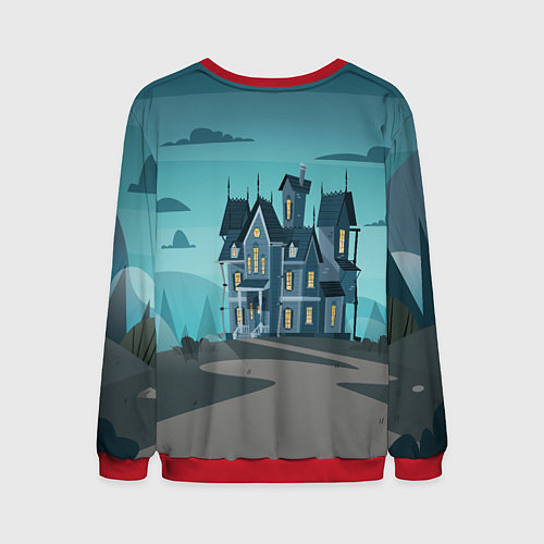 Мужской свитшот Little Nightmares 2 / 3D-Красный – фото 2