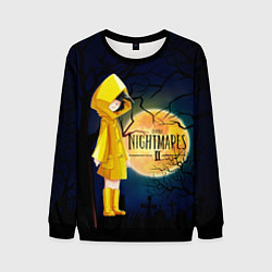 Свитшот мужской Little Nightmares 2, цвет: 3D-черный