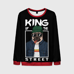 Свитшот мужской King Street, цвет: 3D-красный