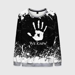 Свитшот мужской WE KNOW TES, цвет: 3D-меланж