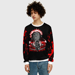 Свитшот мужской JUJUTSU KAISEN СУКУНА, цвет: 3D-белый — фото 2