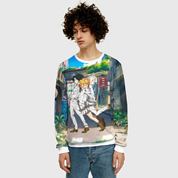 Свитшот мужской Обещанный Неверленд, цвет: 3D-белый — фото 2