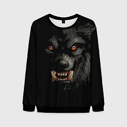 Свитшот мужской Оборотень Werewolf, цвет: 3D-черный