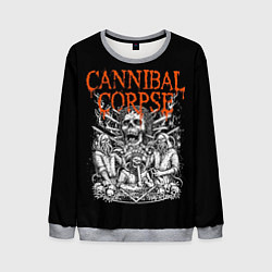 Свитшот мужской Cannibal Corpse, цвет: 3D-меланж