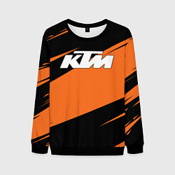 Свитшот мужской KTM КТМ, цвет: 3D-черный