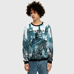 Свитшот мужской Dark Souls, цвет: 3D-черный — фото 2