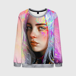 Свитшот мужской Billie Eilish, цвет: 3D-меланж