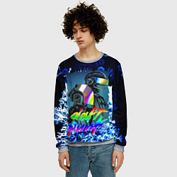 Свитшот мужской DAFT PUNK : MUSIC ALIVE, цвет: 3D-меланж — фото 2