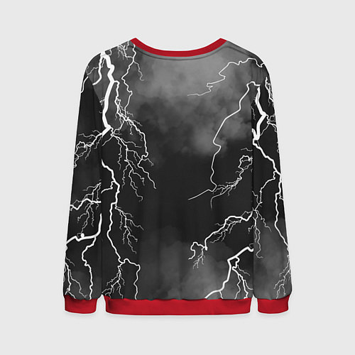 Мужской свитшот СЕКТОР ГАЗА ЖИЗНИ ПО КАЙФУ / 3D-Красный – фото 2