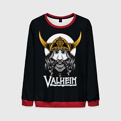 Свитшот мужской Valheim Viking, цвет: 3D-красный