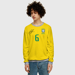 Свитшот мужской Р Карлос футболка сборной, цвет: 3D-меланж — фото 2